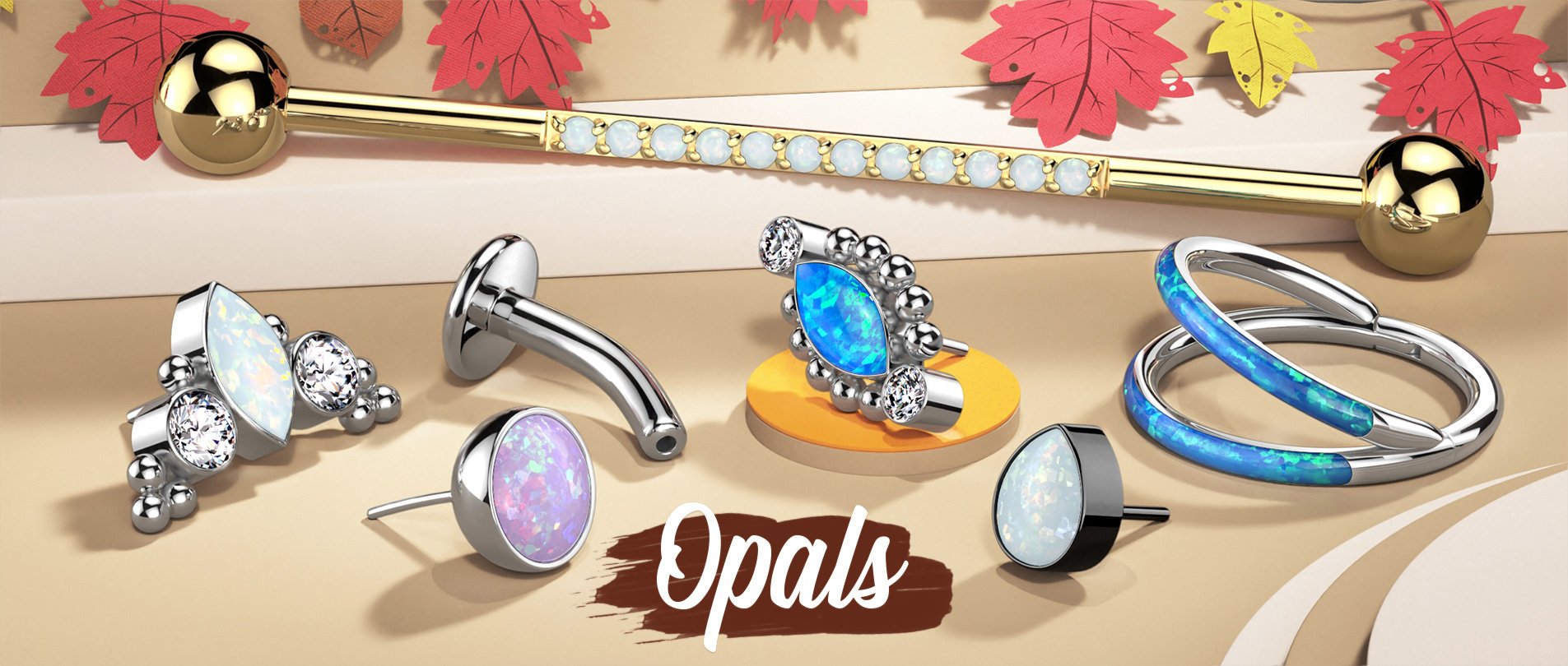 Wholesale Opal Body Jewelry