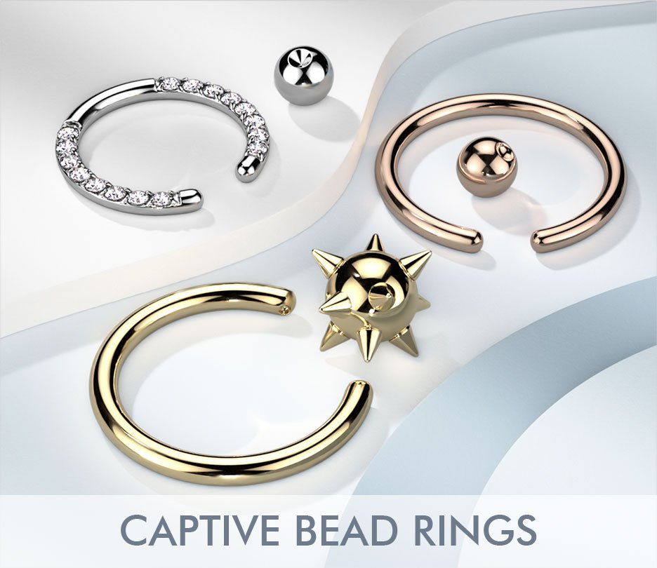Wholesale Captive Bead Rings