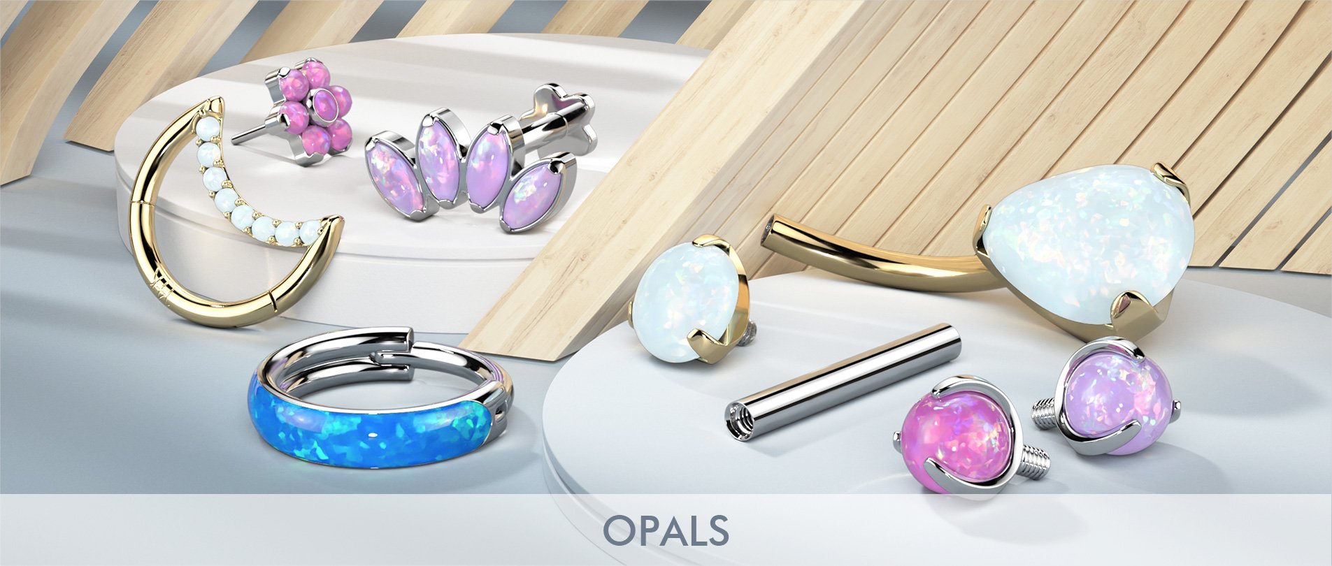 Wholesale Opal Body Jewelry